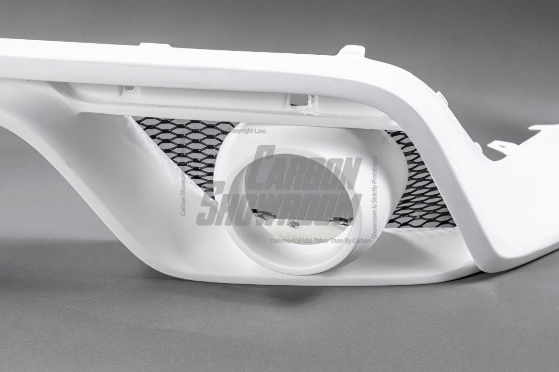 Ford Mustang Ecoboost V6 GT March1 Bullitt S550.1 S550.2 2015-2023 (note: dual exhaust tips) with Aftermarket Parts - CAVALIER Rear Diffuser Carbon Fiber/FRP from Robot Craftsman