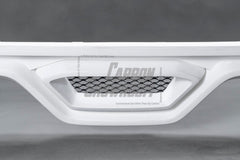 Ford Mustang Ecoboost V6 GT March1 Bullitt S550.1 S550.2 2015-2023 (note: dual exhaust tips) with Aftermarket Parts - CAVALIER Rear Diffuser Carbon Fiber/FRP from Robot Craftsman