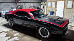 Dodge Challenger Demon Redeye Hellcat T/A Scat Pack 392 SRT R/T SXT SE 2008 2009 2010 2011 2012 2013 2014 2015 2016 2017 2018 2019 2020 2021 2022 2023 with Aftermarket Parts - "CHOPPER" Front Bumper Carbon Fiber / FRP from Robot Craftsman