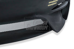 Tesla Model 3 Performance Long Range Standard Base 2017 2018 2019 2020 2021 2022 2023 with Aftermarket Parts - Crypton Front Bumper & Lip Carbon Fiber / FRP from Robot Craftsman