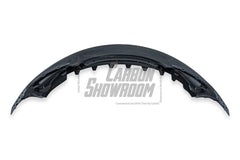 Tesla Model 3 Performance Long Range Standard Base 2017 2018 2019 2020 2021 2022 2023 with Aftermarket Parts - Crypton Front Bumper & Lip Carbon Fiber / FRP from Robot Craftsman