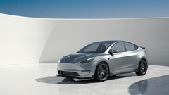 Tesla Model Y Performance AWD Long Range RWD Standard 2020 2021 2023 2024 with Aftermarket Parts - "CRYPTON" Hood Carbon Fiber / FRP from Robot Craftsman