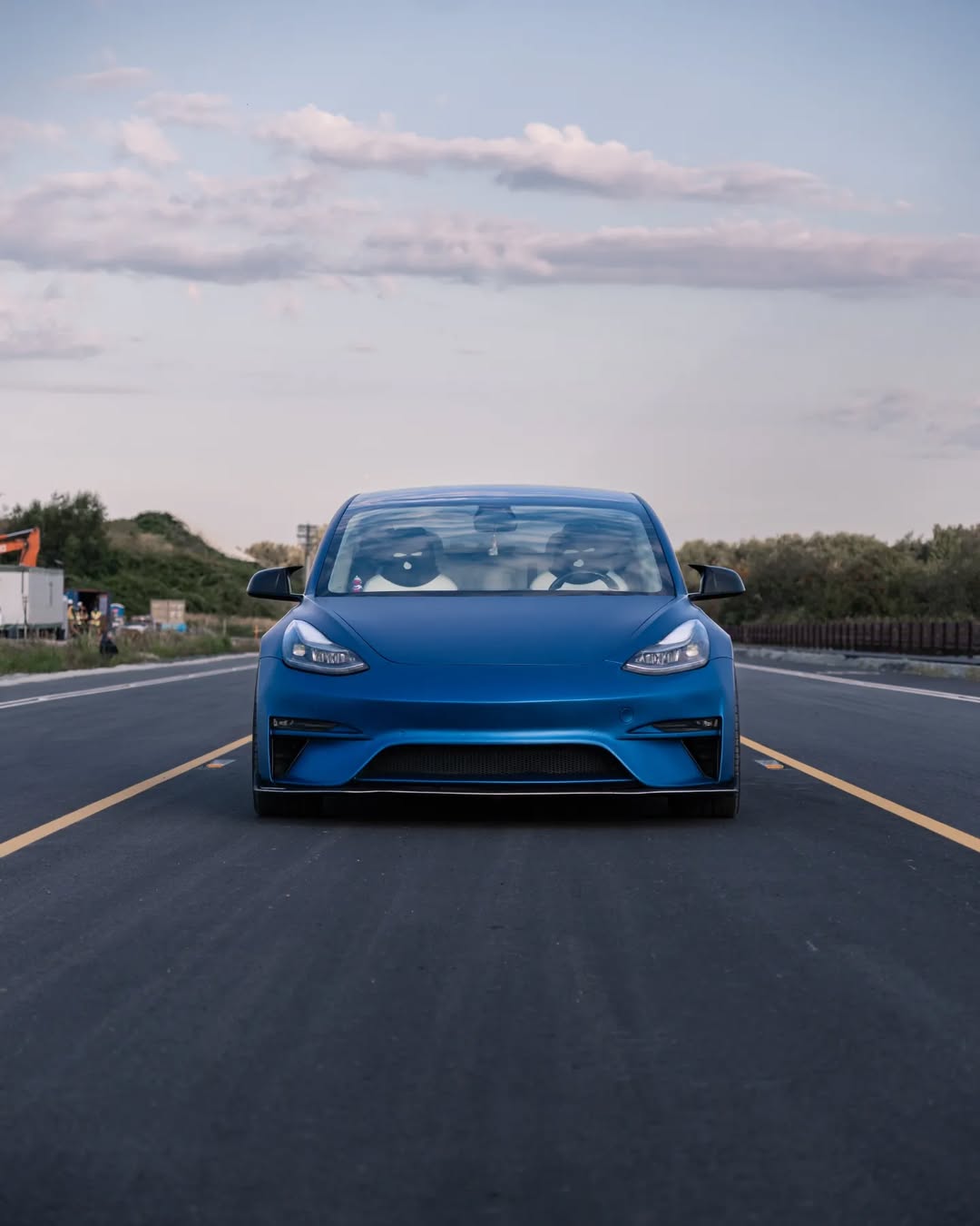 Robot Craftsman "Crypton" Carbon Fiber Full Body Kit For Tesla Model 3 - Performance SpeedShop