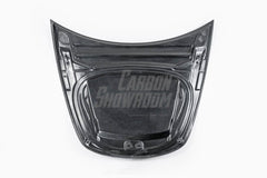 Tesla Model 3 Performance Long Range Standard Base 2017 2018 2019 2020 2021 2022 2023 with Aftermarket Parts - "Crypton" Hood Bonnet Carbon Fiber / FRP from Robot Craftsman