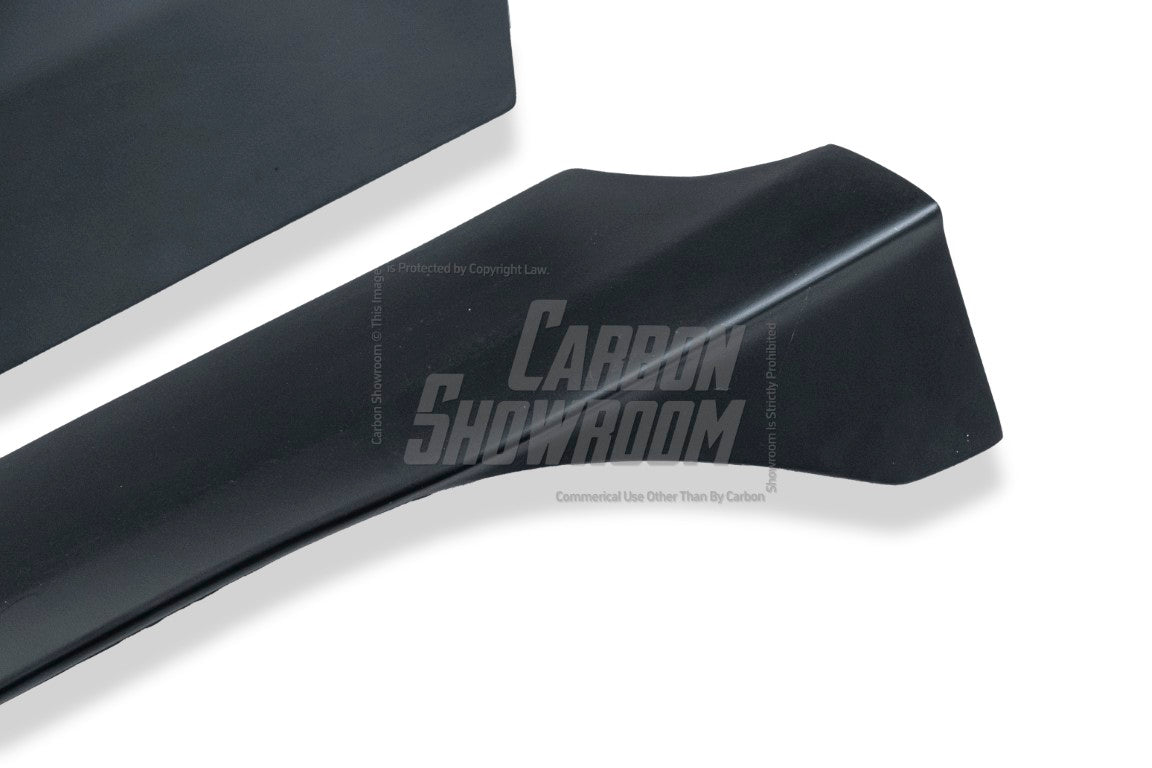 Tesla Model 3 Performance Long Range Standard Base 2017-2023 with Aftermarket Parts - Crypton Side Skirts Carbon Fiber / FRP from Robot Craftsman