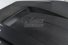 Ford Mustang S650 2.3 Ecoboost 5.0 GT Dark Horse 2024-ON with Aftermarket Parts - DARKSTAR Hood Carbon Fiber / FRP from Robot Craftsman