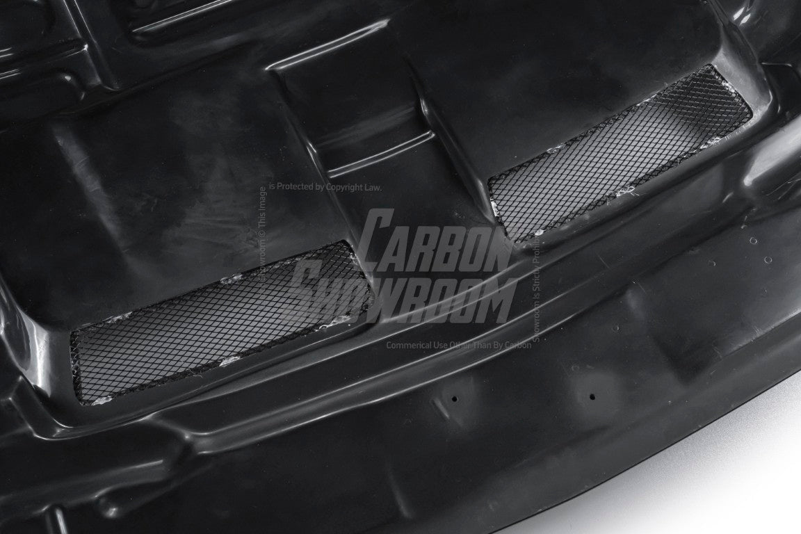 Ford Mustang S650 2.3 Ecoboost 5.0 GT Dark Horse 2024-ON with Aftermarket Parts - DARKSTAR Hood Carbon Fiber / FRP from Robot Craftsman