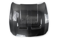 Ford Mustang S650 2.3 Ecoboost 5.0 GT Dark Horse 2024-ON with Aftermarket Parts - DARKSTAR Hood Carbon Fiber / FRP from Robot Craftsman