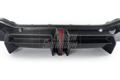 Ford Mustang S650 2024-ON with Aftermarket Parts - DARKSTAR Rear Diffuser Carbon Fiber from Robot Craftsman