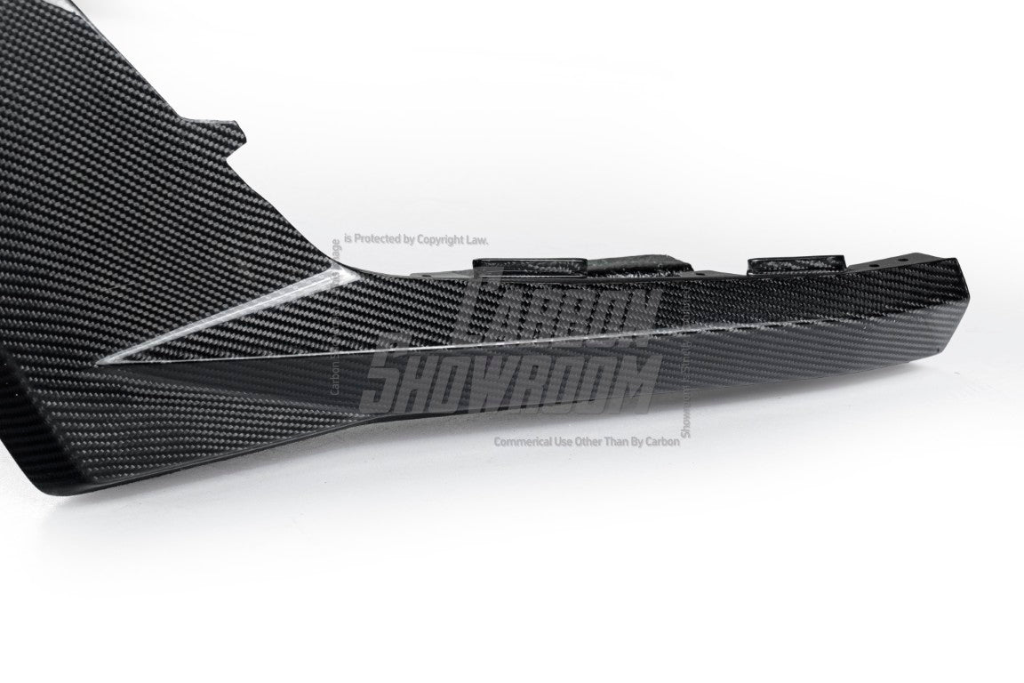 Ford Mustang S650 2024-ON with Aftermarket Parts - DARKSTAR Rear Diffuser Carbon Fiber from Robot Craftsman