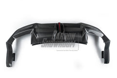 Ford Mustang S650 2024-ON with Aftermarket Parts - DARKSTAR Rear Diffuser Carbon Fiber from Robot Craftsman