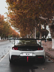 Ford Mustang S650 2024-ON with Aftermarket Parts - DARKSTAR Rear Diffuser Carbon Fiber from Robot Craftsman