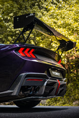 Ford Mustang S650 2024-ON with Aftermarket Parts - DARKSTAR Rear Diffuser Carbon Fiber from Robot Craftsman
