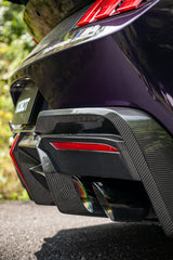 Ford Mustang S650 2024-ON with Aftermarket Parts - DARKSTAR Rear Diffuser Carbon Fiber from Robot Craftsman