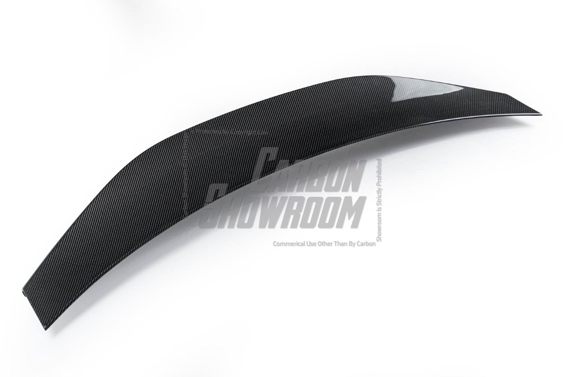 Ford Mustang S650 2.3 Ecoboost 5.0 GT Dark Horse 2024-ON with Aftermarket Parts - DARKSTAR Rear Spoiler Carbon Fiber / FRP from Robot Craftsman