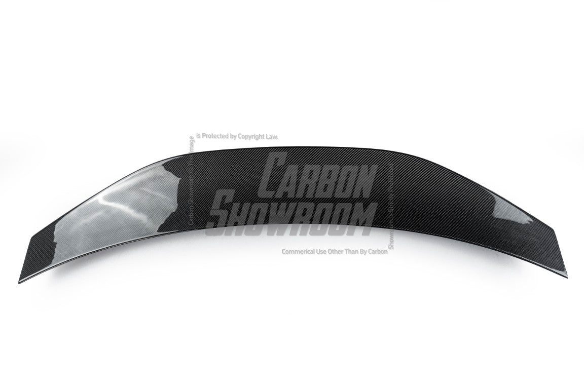 Ford Mustang S650 2.3 Ecoboost 5.0 GT Dark Horse 2024-ON with Aftermarket Parts - DARKSTAR Rear Spoiler Carbon Fiber / FRP from Robot Craftsman