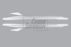 Ford Mustang S650 2.3 Ecoboost 5.0 GT Dark Horse 2024-ON with Robot Craftsman's Aftermarket Parts - Side Skirts "DARKSTAR" Carbon Fiber / FRP