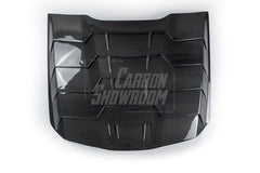 Ford Mustang Ecoboost V6 GT March1 Bullitt S550.1 S550.2 2015 2016 2017 2018 2019 2020 2021 2022 2023 with Aftermarket Parts - "DAWN & DUSK" Rear Window Louvers Carbon Fiber / FRP from Robot Craftsman