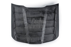 Ford Mustang Ecoboost V6 GT March1 Bullitt S550.1 S550.2 2015 2016 2017 2018 2019 2020 2021 2022 2023 with Aftermarket Parts - "DAWN & DUSK" Rear Window Louvers Carbon Fiber / FRP from Robot Craftsman