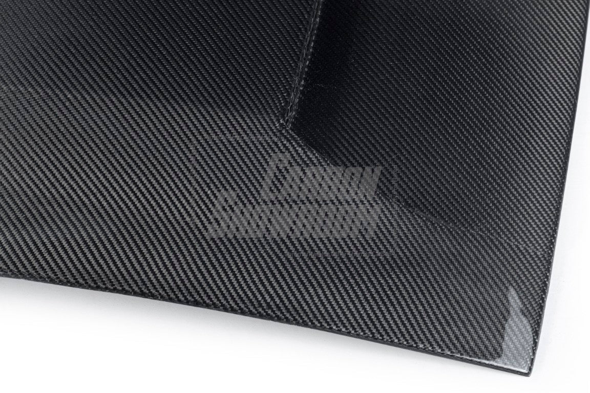 Ford Mustang Ecoboost V6 GT March1 Bullitt S550.1 S550.2 2015 2016 2017 2018 2019 2020 2021 2022 2023 with Aftermarket Parts - "DAWN & DUSK" Roof Scoop Carbon Fiber / FRP from Robot Craftsman