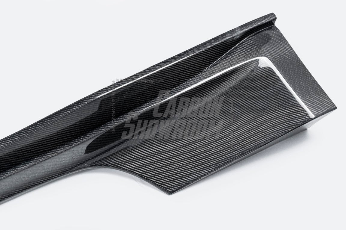 Upgrade Your Ford Mustang Ecoboost V6 GT S550.1 2015 2016 2017 & Mustang Ecoboost V6 GT March1 Bullitt S550.2 2018 2019 2020 2021 2022 2023 with Aftermarket Parts - " DAWN & DUSK " Widebody Fender Flares Wheel Arches & Side Skirts Carbon Fiber / FRP from Robot Craftsman