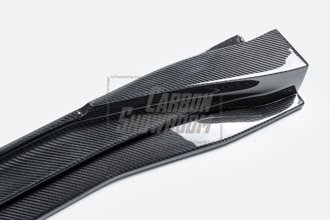 Upgrade Your Ford Mustang Ecoboost V6 GT S550.1 2015 2016 2017 & Mustang Ecoboost V6 GT March1 Bullitt S550.2 2018 2019 2020 2021 2022 2023 with Aftermarket Parts - " DAWN & DUSK " Widebody Fender Flares Wheel Arches & Side Skirts Carbon Fiber / FRP from Robot Craftsman