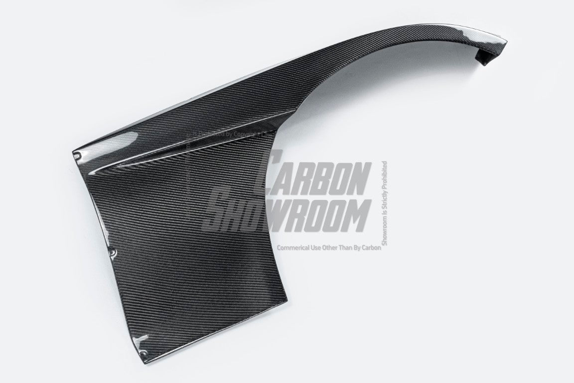 Upgrade Your Ford Mustang Ecoboost V6 GT S550.1 2015 2016 2017 & Mustang Ecoboost V6 GT March1 Bullitt S550.2 2018 2019 2020 2021 2022 2023 with Aftermarket Parts - " DAWN & DUSK " Widebody Fender Flares Wheel Arches & Side Skirts Carbon Fiber / FRP from Robot Craftsman