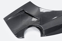 Upgrade Your Ford Mustang Ecoboost V6 GT S550.1 2015 2016 2017 & Mustang Ecoboost V6 GT March1 Bullitt S550.2 2018 2019 2020 2021 2022 2023 with Aftermarket Parts - " DAWN & DUSK " Widebody Fender Flares Wheel Arches & Side Skirts Carbon Fiber / FRP from Robot Craftsman