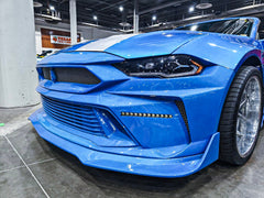 Robot Craftsman "DUSK" Front Bumper for Ford Mustang Ecoboost V6 GT Mach1 Bullitt S550.2 2018-2023 Carbon Fiber/FRP