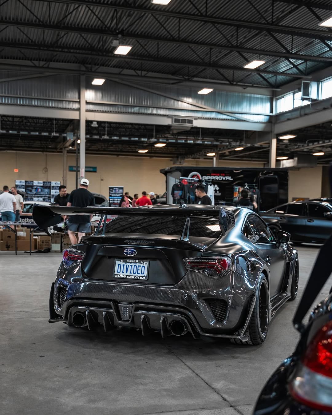 Toyota GT86 86 TRD GT SE Base ZN6 2017 2018 2019 2020 & Scion FR-S FRS ZN6 2013 2014 2015 2016 & BRZ TS Limited Premium ZN6 2013 2014 2015 2016 2017 2018 2019 2020 with Aftermarket Parts - Ducktail Rear Spoiler Carbon Fiber / FRP from Robot Craftsman