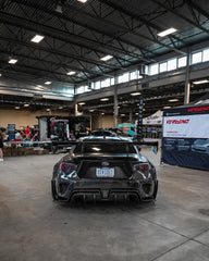 Toyota GT86 86 TRD GT SE Base ZN6 2017 2018 2019 2020 & Scion FR-S FRS ZN6 2013 2014 2015 2016 & BRZ TS Limited Premium ZN6 2013 2014 2015 2016 2017 2018 2019 2020 with Aftermarket Parts - Ducktail Rear Spoiler Carbon Fiber / FRP from Robot Craftsman