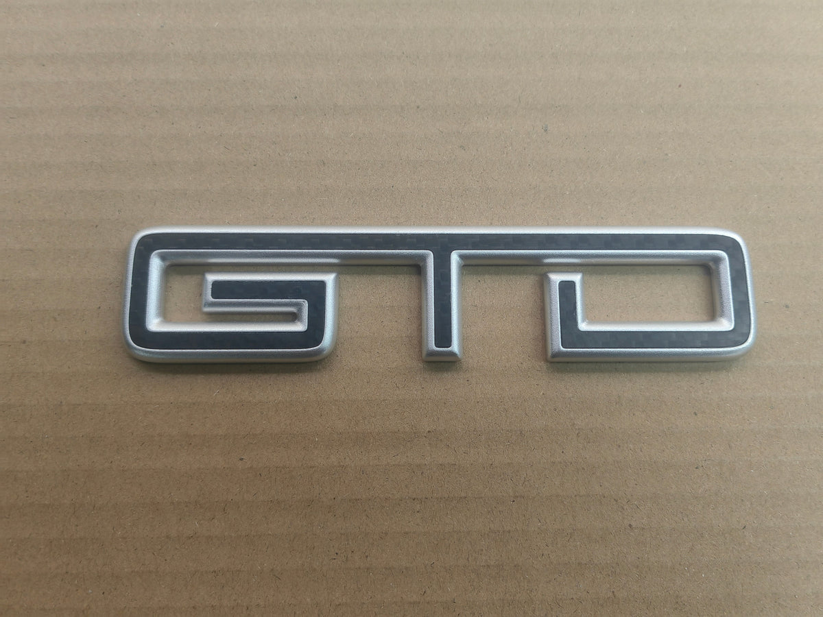Ford Mustang Ecoboost V6 GT March1 Bullitt S550.1 S550.2 2015 2016 2017 2018 2019 2020 2021 2022 2023 & Mustang Ecoboost GT Darkhorse 2024 with Aftermarket Parts - GTD Style Badge Emblem Aluminum & Prepreg Carbon from Robot Craftsman