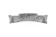 Ford Mustang Ecoboost V6 GT March1 Bullitt S550.2 2018 2019 2020 2021 2022 2023 & Mustang Ecoboost V6 GT March1 Bullitt S550.1 S550.2 2015 2016 2017 2018 2019 2020 2021 2022 2023 with Aftermarket Parts - DAWN Front Bumper & Lip (DRL & Badge included) & Replacement Front Lip Only Carbon Fiber / FRP from Robot Craftsman