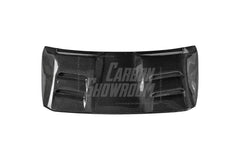 Ford Mustang Ecoboost V6 GT March1 Bullitt S550.1 S550.2 2015 2016 2017 2018 2019 2020 2021 2022 2023 with Aftermarket Parts - "CAVALIER" Ducktail Spoiler & Rear Trunk Lid Cover Carbon Fiber / FRP from Robot Craftsman
