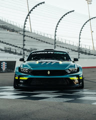 Ford Mustang Ecoboost V6 GT March1 Bullitt S550.1 S550.2 2015 2016 2017 2018 2019 2020 2021 2022 2023 with Aftermarket Parts - "DAWN & DUSK" Roof Scoop Carbon Fiber / FRP from Robot Craftsman