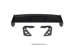 Ford Mustang Ecoboost V6 GT March1 Bullitt S550.1 S550.2 2015 2016 2017 2018 2019 2020 2021 2022 2023 with Aftermarket Parts - "DAWN & DUSK" Rear Wing & Spoiler Carbon Fiber / FRP from Robot Craftsman
