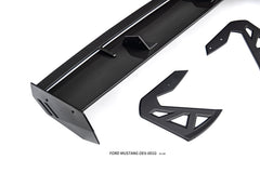 Ford Mustang Ecoboost V6 GT March1 Bullitt S550.1 S550.2 2015 2016 2017 2018 2019 2020 2021 2022 2023 with Aftermarket Parts - "DAWN & DUSK" Rear Wing & Spoiler Carbon Fiber / FRP from Robot Craftsman