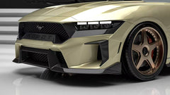 Ford Mustang S650 2.3 Ecoboost 5.0 GT Dark Horse 2024-ON with Aftermarket Parts - DARKSTAR Hood Carbon Fiber / FRP from Robot Craftsman