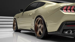 Ford Mustang S650 2.3 Ecoboost 5.0 GT Dark Horse 2024-ON with Aftermarket Parts - DARKSTAR Side Skirts Carbon Fiber / FRP from Robot Craftsman