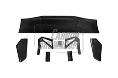 Ford Mustang Ecoboost V6 GT March1 Bullitt S550.1 S550.2 2015 2016 2017 2018 2019 2020 2021 2022 2023 with Aftermarket Parts - CAVALIER Rear GT Wing Carbon Fiber / FRP from Robot Craftsman