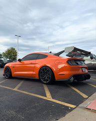 Ford Mustang Ecoboost V6 GT March1 Bullitt S550.1 S550.2 2015 2016 2017 2018 2019 2020 2021 2022 2023 (limits trunk functionality) with Aftermarket Parts - GTD Style Rear Spoiler Wing Carbon Fiber / FRP from Robot Craftsman