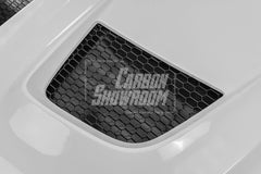 Ford Mustang Ecoboost V6 GT March1 Bullitt S550.1 S550.2 2015 2016 2017 2018 2019 2020 2021 2022 2023 (designed for ROBOT CRAFTSMAN S550 GTD Style widebody kit, S550.2 requires S550.1 headlight. designed to be installed with ROBOT CRAFTSMAN GTD front bumper) with Aftermarket Parts - GTD Style Hood Bonnet Carbon Fiber / FRP from Robot Craftsman