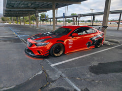 Mazda6 Sport Grand Touring Singature Carbon Edition 2014 2015 & Mazda6 Grand Touring 2016 2017 & Mazda6 Sport Grand Touring Singature Carbon Edition 2014 2015 2016 2017 2018 2019 2020 2021 2022 with Aftermarket Parts - 2014-2017 Version A / 2016-2017 Version B Front Bumper & Lip & Lower Front Splitter Lower Splitter from Robot Craftsman