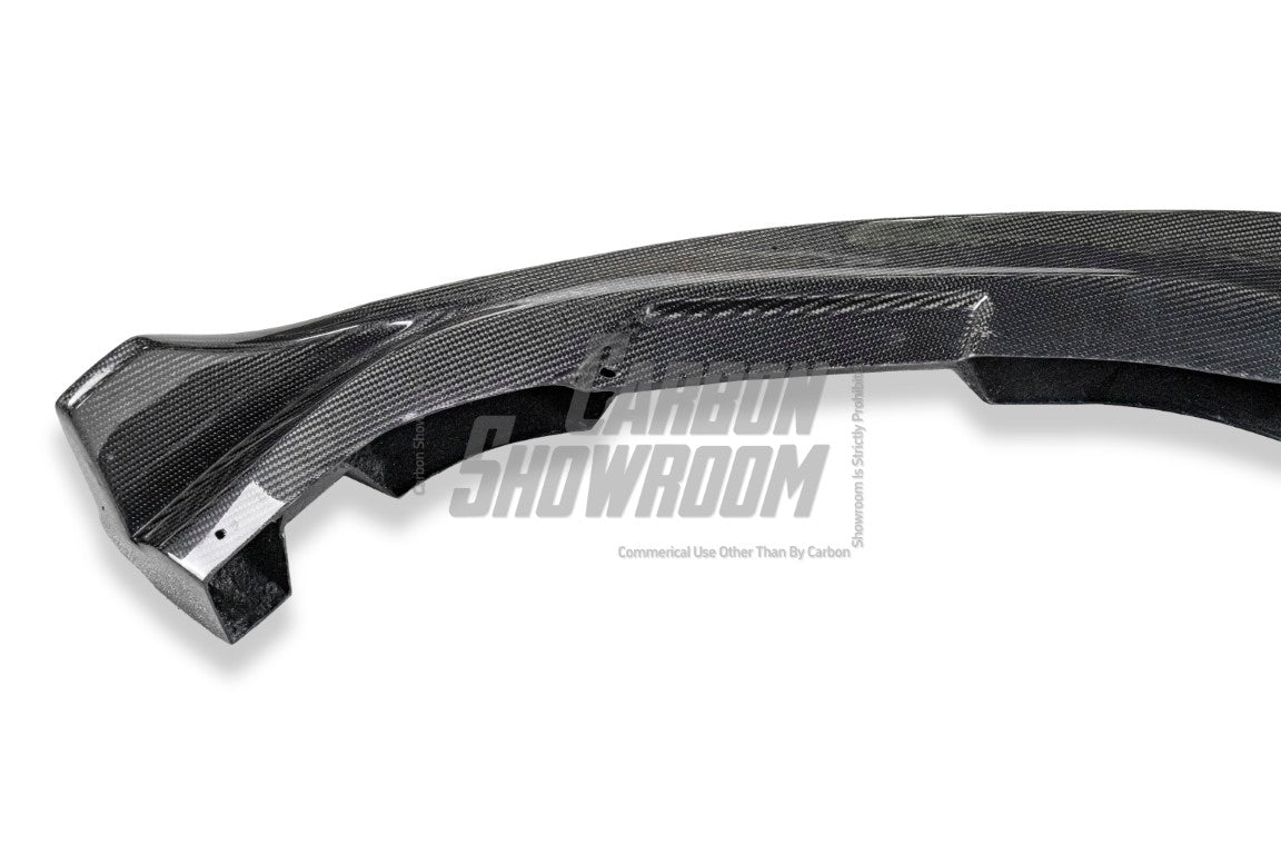 Honda Civic 10th Gen FC1 FC2 FC5 FC6 2016 2017 2018 2019 2020 2021 & Civic 10th Gen FC3 FC4 2017 2018 2019 2020 2021 & Civic 10th Gen FK7 2017 2018 2019 2020 2021 (compatible with ROBOT CRAFTSMAN front bumper) with Aftermarket Parts - Front Bumper & Front Lip Carbon Fiber / FRP from Robot Craftsman