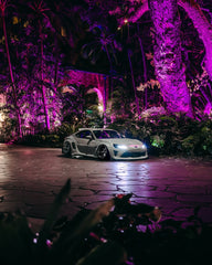 Toyota GT86 86 TRD GT SE Base ZN6 2017 2018 2019 2020 & Scion FR-S FRS ZN6 2013 2014 2015 2016 & BRZ TS Limited Premium ZN6 2013 2014 2015 2016 2017 2018 2019 2020 (compatible with ROBOT widebody kit) with Aftermarket Parts - Front Fenders Replacement & Rear Quarter Fender Flares & Side Skirts Carbon Fiber / FRP from Robot Craftsman