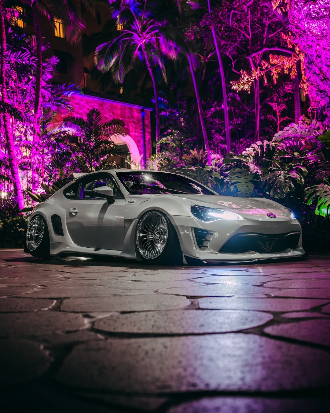 Toyota GT86 86 TRD GT SE Base ZN6 2017 2018 2019 2020 & Scion FR-S FRS ZN6 2013 2014 2015 2016 & BRZ TS Limited Premium ZN6 2013 2014 2015 2016 2017 2018 2019 2020 (compatible with ROBOT widebody kit) with Aftermarket Parts - Front Fenders Replacement & Rear Quarter Fender Flares & Side Skirts Carbon Fiber / FRP from Robot Craftsman