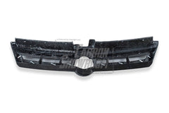 Volkswagen Golf R GTI Base MK7 MK7.5 2015 2016 2017 2018 2019 2020 2021 with Aftermarket Parts - Front Grill Replacement & ROBOT emblem cover Carbon Fiber / FRP from Robot Craftsman