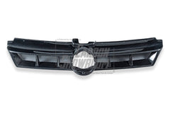 Volkswagen Golf R GTI Base MK7 MK7.5 2015 2016 2017 2018 2019 2020 2021 with Aftermarket Parts - Front Grill Replacement & ROBOT emblem cover Carbon Fiber / FRP from Robot Craftsman