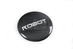 Volkswagen Golf R GTI Base MK7 MK7.5 2015 2016 2017 2018 2019 2020 2021 with Aftermarket Parts - Front Grill Replacement & ROBOT emblem cover Carbon Fiber / FRP from Robot Craftsman