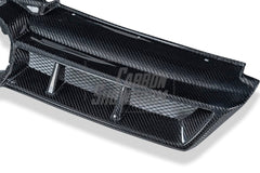 Volkswagen Golf R GTI Base MK7 MK7.5 2015 2016 2017 2018 2019 2020 2021 with Aftermarket Parts - Front Grill Replacement & ROBOT emblem cover Carbon Fiber / FRP from Robot Craftsman
